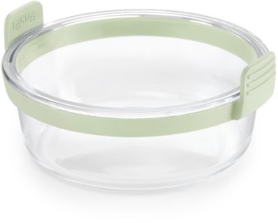 Petits Plats LEKUE rond en verre pour friteuse a air