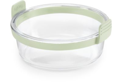 Petits Plats LEKUE rond en verre pour friteuse a air