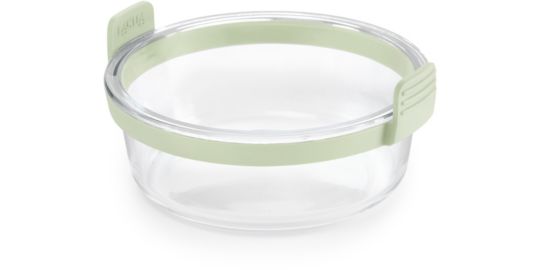 Petits Plats LEKUE rond en verre pour friteuse a air