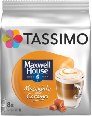 Café dosettes Compatibles Tassimo cappuccino goût choco Maxwell