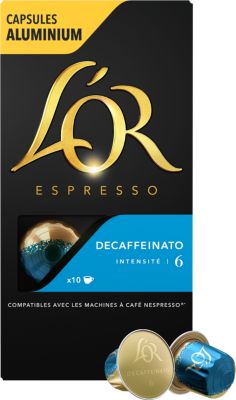Capsules L'OR Espresso Café Decaféinato 6 X10