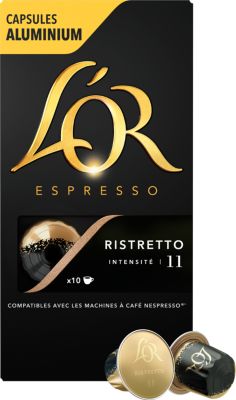 Capsules L'OR Espresso Café Ristretto 11 X10