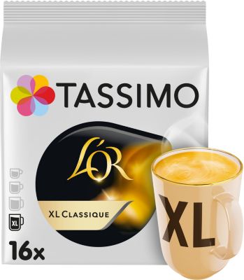 Capsules TASSIMO XL CLASSIQUE x16