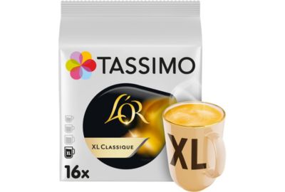 Capsules TASSIMO XL CLASSIQUE x16