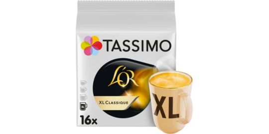 Capsules TASSIMO XL CLASSIQUE x16