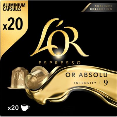 Capsules L'OR Espresso OR ABSOLU x20