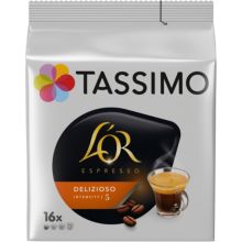 Dosette TASSIMO Cafe L'OR Espresso Delizioso X16
