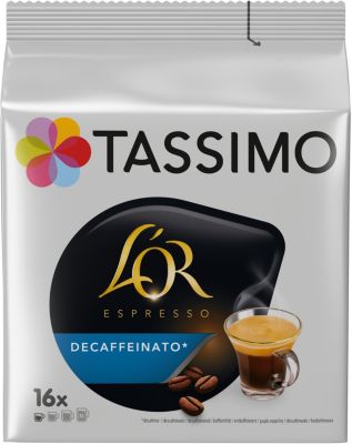 Dosette TASSIMO Café L'OR Decafeine X16