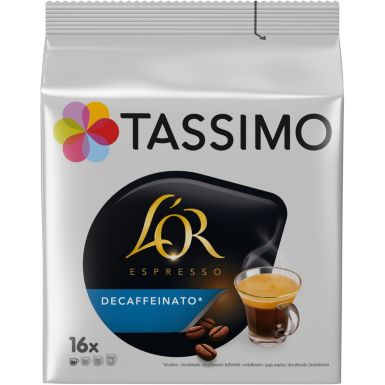 Dosette TASSIMO Cafe L'OR Decafeine X16