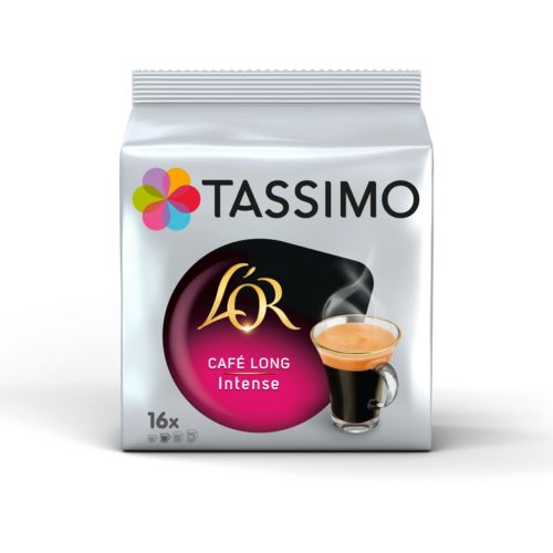 Tassimo Coffee Shop Flat White Café Long au Lait en Capsule 8 boissons