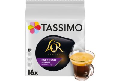 Dosette TASSIMO espresso intense x16