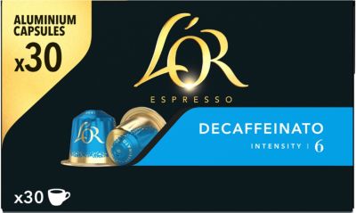 Café moulu L'OR Espresso DECAFFEINATO x30 156g
