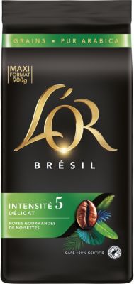 Café En Grain L'Or Bresil 900G