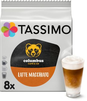Dosette TASSIMO Columbus Latte Macchiato 267g