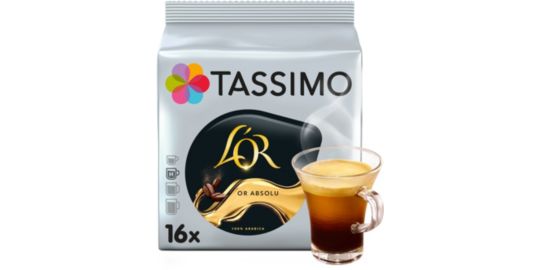 Dosette TASSIMO Café Long ABSOLU 104g 16 Tasses