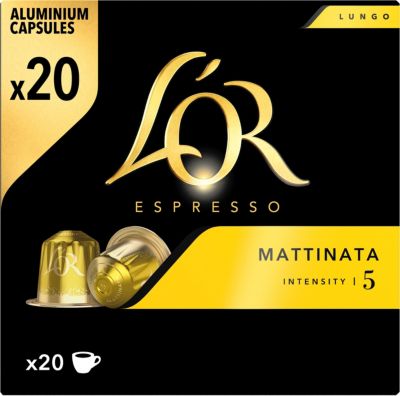Capsules L'OR Espresso LUNGO MATTINATA x20