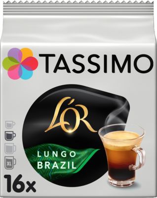 Café moulu TASSIMO L'OR Café Long Brésil 110.4g