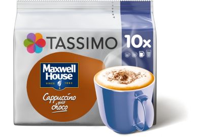 Dosette TASSIMO MAXWELL HOUSE Cappuccino CHOCO x10