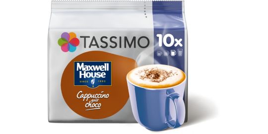 Dosette TASSIMO MAXWELL HOUSE Cappuccino CHOCO x10