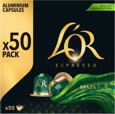 Capsules L'OR Espresso Brésil x50