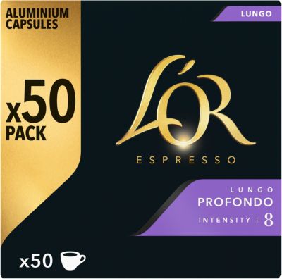 Café moulu L'OR Espresso LUNGO PROFONDO x50 260g