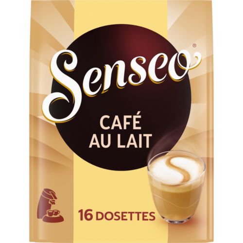 Café moulu SENSEO café au lait x16