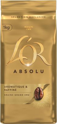 Café en grain L'OR absolu grains