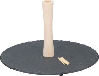 Plateau Fruits de mer ALPINA pour Goûter Poignée en Bois Durable