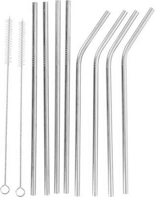 Paille ALPINA 10 pièces Réutilisables Écologiques