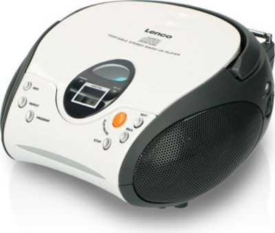 Radio FM LENCO SCD-24 white