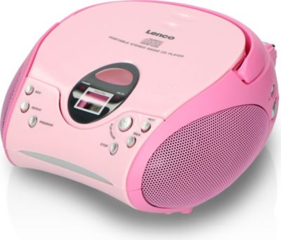 Radio FM LENCO SCD-24 Pink