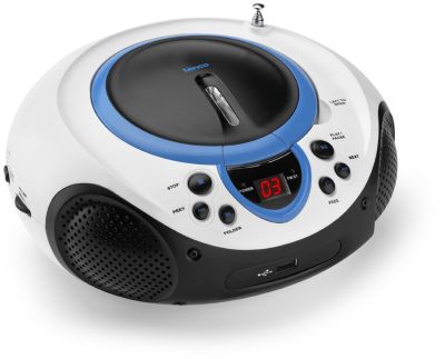 Radio CD LENCO SCD-38 USB Bleu