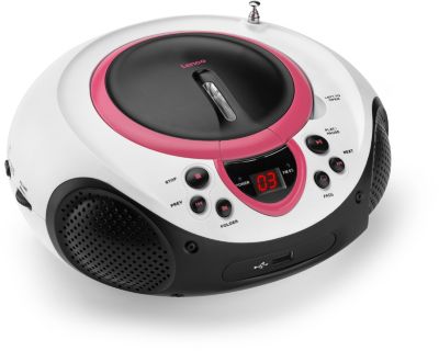 Radio CD LENCO SCD-38 USB Rose