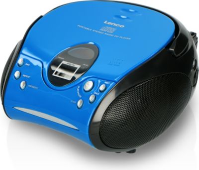 Radio FM LENCO SCD-24 Blue/Black