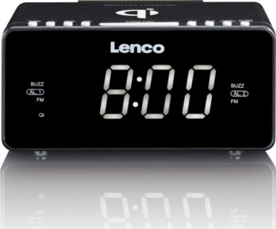 Radio réveil LENCO CR-650BK