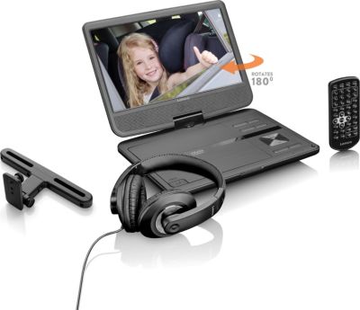 Lecteur DVD portable LENCO DVP-1010BK Lecteur DVD portable LENCO DVP-1010BK