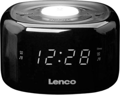 Radio réveil LENCO pour FM et veilleuse