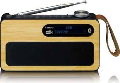 Radio DAB LENCO PDR-040BAMBOOBK