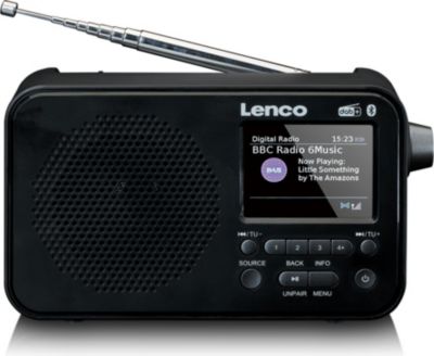 Radio DAB LENCO PDR-036BK