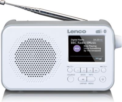 Radio DAB LENCO PDR-036WH