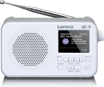 Radio DAB LENCO PDR-036WH