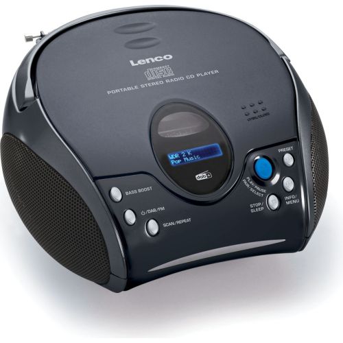 Lecteur CD portable, radio DAB+, Bluetooth et casque stéréo intra