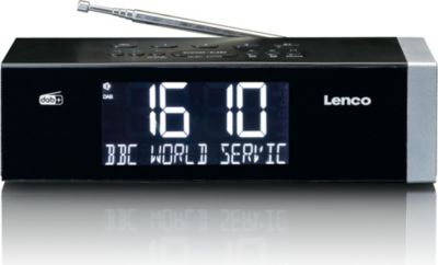 Radio réveil LENCO CR-640BK Radio réveil LENCO CR-640BK