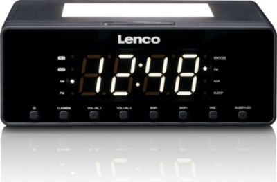 Radio réveil LENCO CR-540BK Radio réveil LENCO CR-540BK