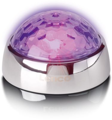 Centreur LENCO Stabilisateur vinyle avec effet lumineux