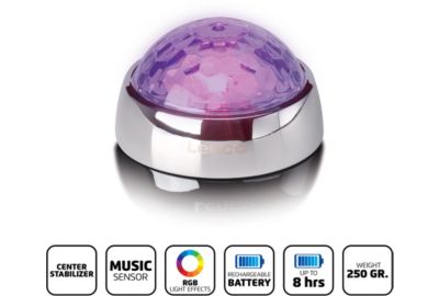 Centreur LENCO Stabilisateur vinyle avec effet lumineux