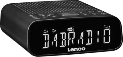 Radio réveil LENCO avec DAB+ / FM Bluetooth et Écran LCD