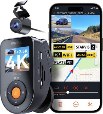 Caméra de surveillance VANTRUE S1 Pro Max 2ch 4K+4K