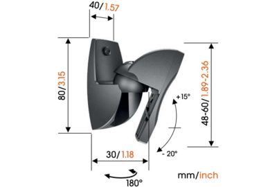 Support enceinte VOGEL