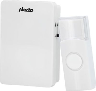 Sonnette connectée ALECTO Sans Fil IP44 Portée 30m 36 Mélodies